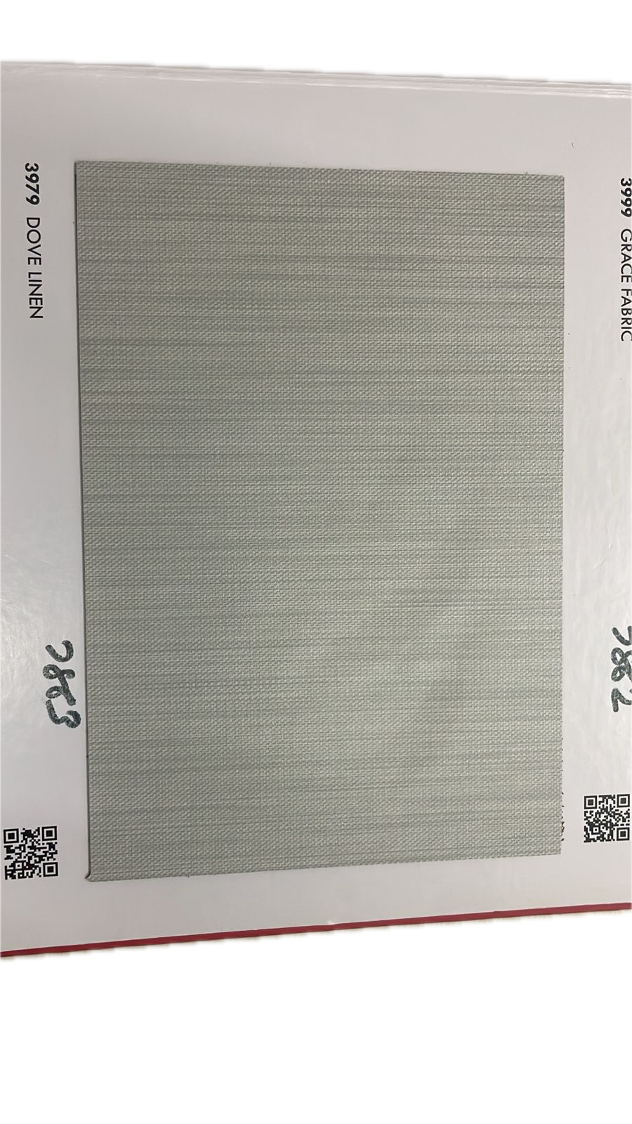 Durian Dove Linen inner laminate swatch – design 3979 – Samta Plywood Centre Ahmedabad