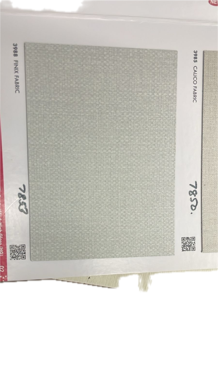 Durian Fine Fabric inner laminate swatch – design 3988 – Samta Plywood Centre Ahmedabad